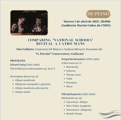 La locandina: Comparing «National Schools»